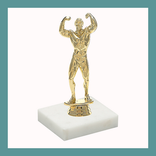 Bodybuilding Figurine Trophy