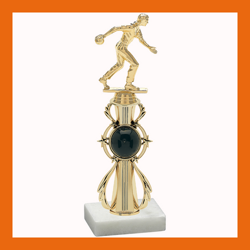 Bowling Retro Riser Trophy