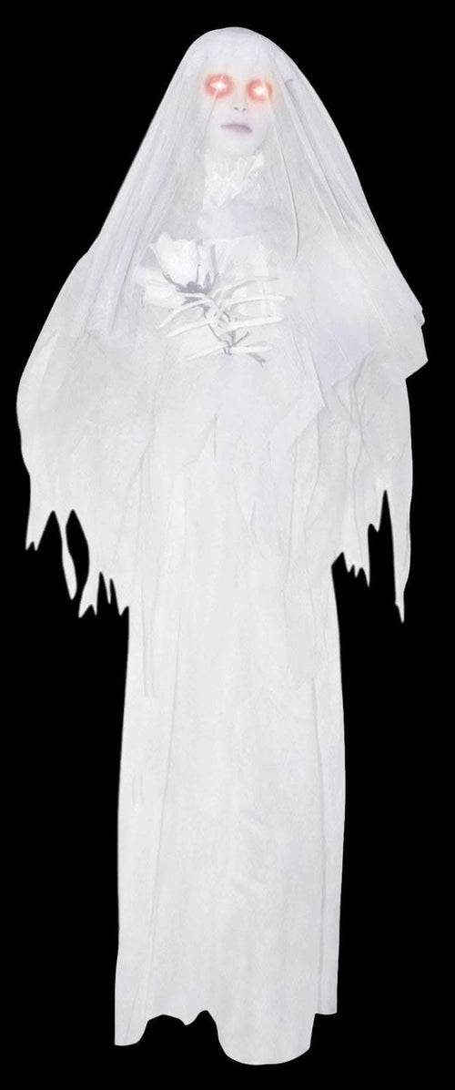 "Bride with Rose" Halloween Prop