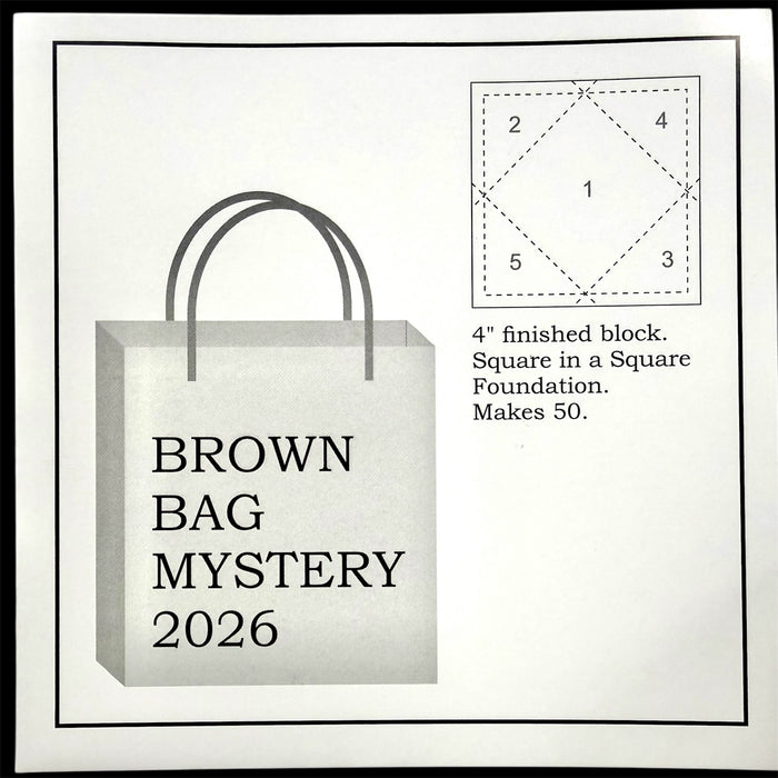 Brown Bag Mystery 2026 Foundation Pack