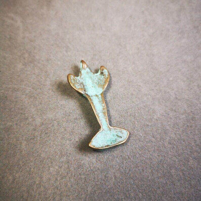 Buddhist Amulet Garuda,Garula,Golden-winged Bird Pendant - Tibetan Buddhist amulet, view 6