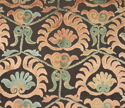 BUKHARA - DAMASK CUT VELVET UPHOLSTERY FABRIC BY THE YARD