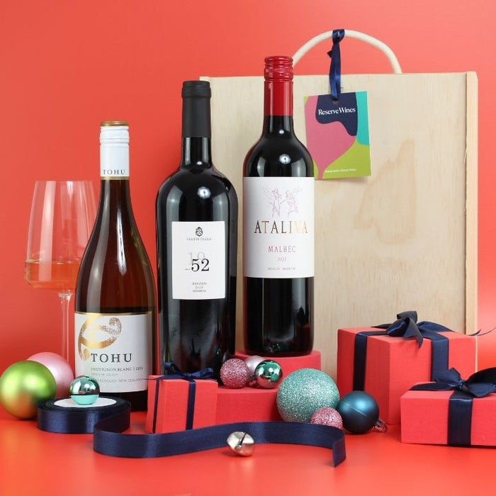 Buyer's Choice Trio: Ripe and Intense Red and White Wine Gift