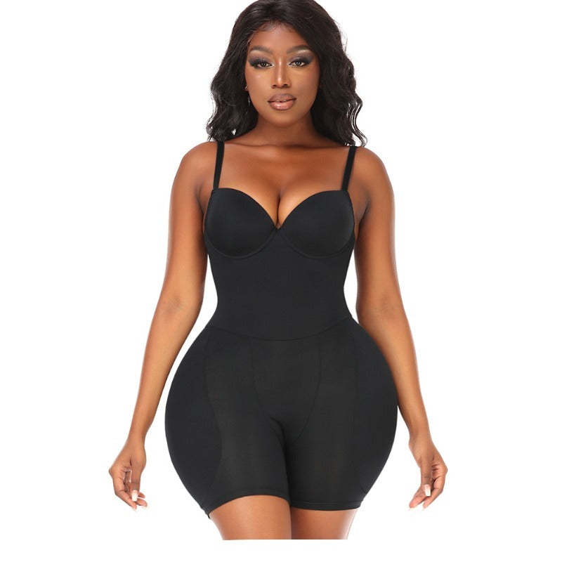 Butt lifter padded shapewear tummy control camisole