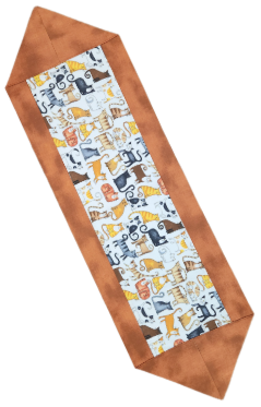 Cats Fast Flipped Table Runner Kit