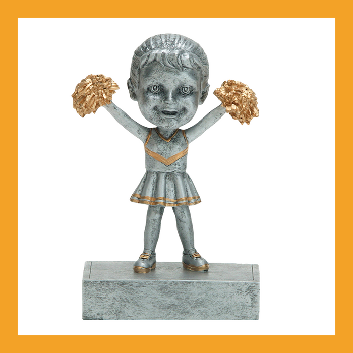 Cheerleading Bobblehead Resins