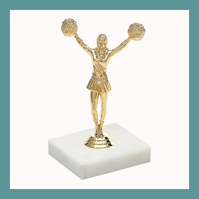 Cheerleading Figurine Trophy