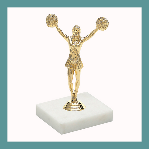 Cheerleading Figurine Trophy
