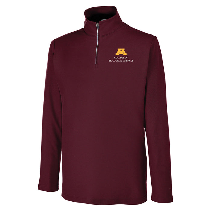 College of Biological Sciences Unisex Fusion Quarter-Zip - ships directly from maker