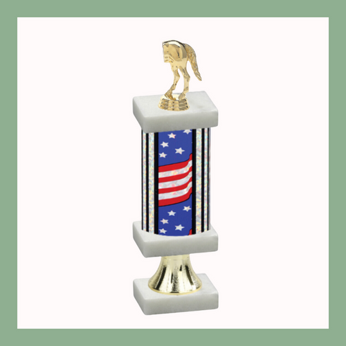 Comic Column Pedestal Trophy