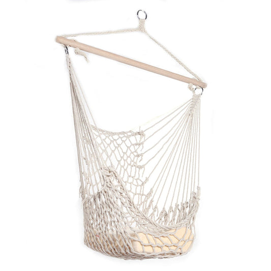 Cotton Rope Hammock Chair-TopOnlineBargains.Com