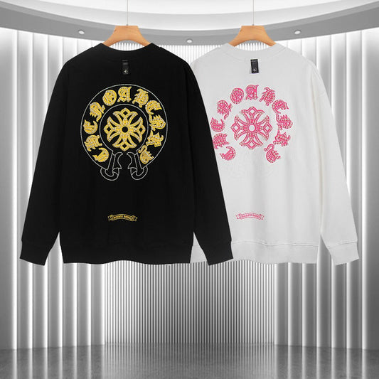 Chrome Hearts Sweatshirt Autumn/Winter Crew Neck Sweater