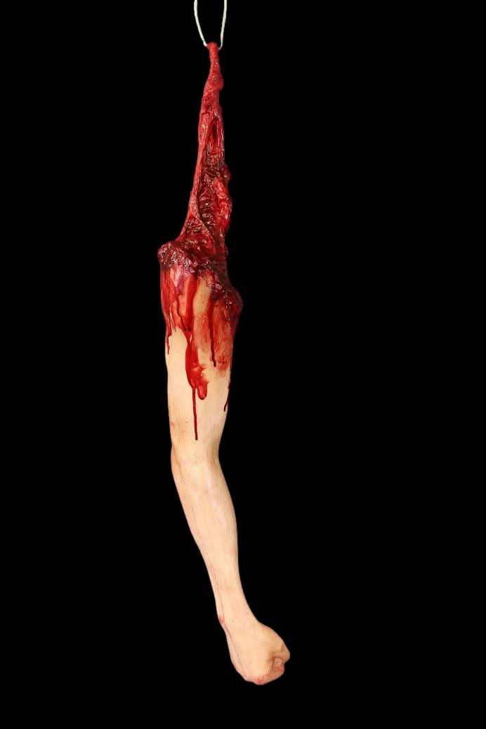 Dangler Bloody Martin Arm Halloween Prop