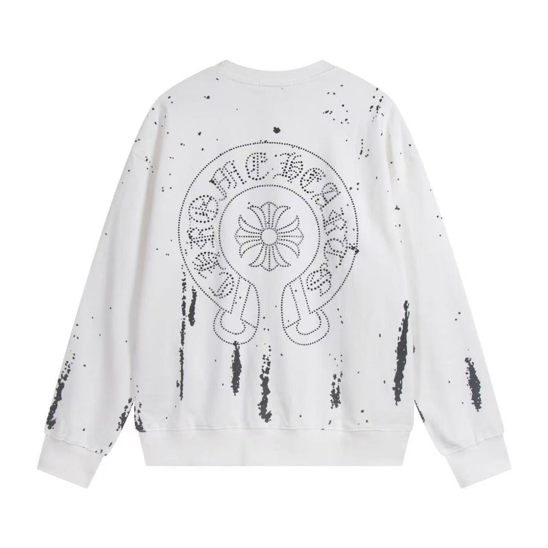 Chrome Hearts Sweatshirt Autumn/Winter Crew Neck Sweater