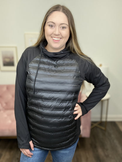 Only Joy Women's Padded Front Hoodie
