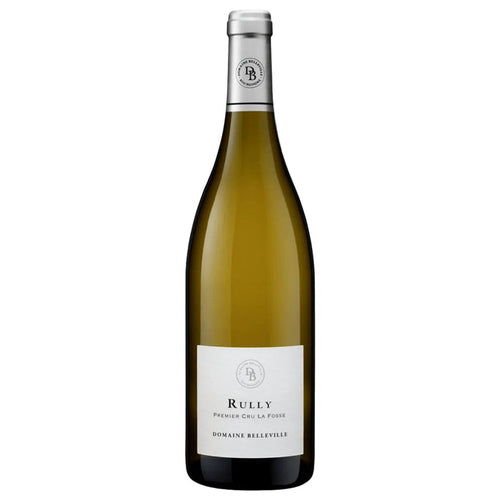 Bottle of wine with a pre-order label for Burgundy 2024 on a white background