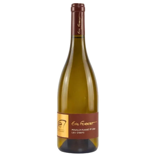 Eric Forest Wine bottle on a white background