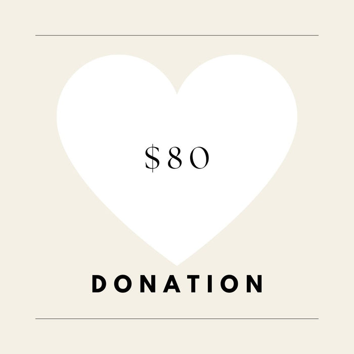 DONATION $80