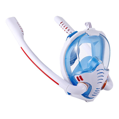 Double Tube Snorkeling Mask with Action Camera Holder-TopOnlineBargains.Com
