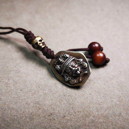 Drashi Lhamo,Zashi Lhamo Pendant - Tibetan Buddhist art, view 4