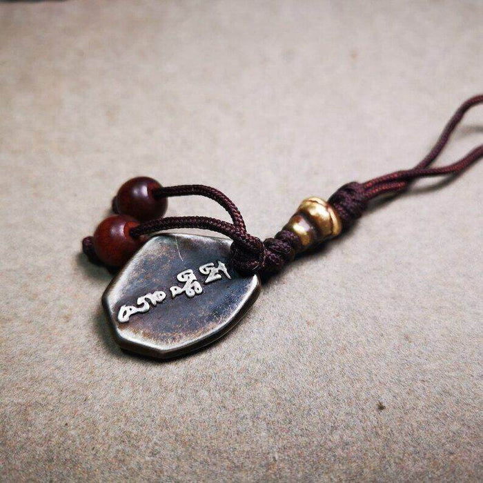 Drashi Lhamo,Zashi Lhamo Pendant - Tibetan Buddhist art, view 5