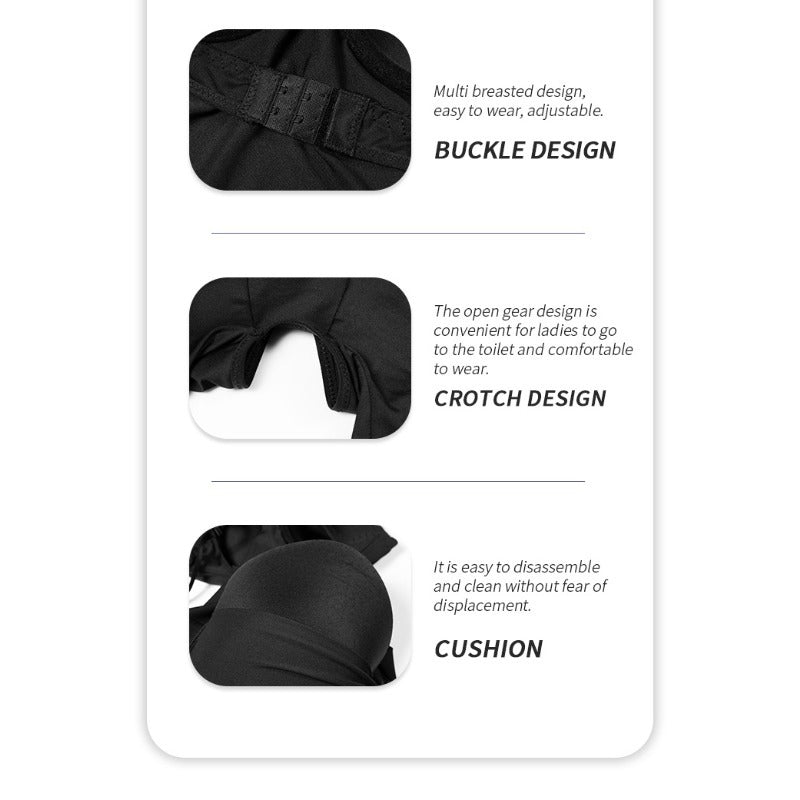 Butt lifter padded shapewear tummy control camisole
