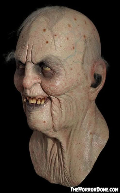 Old Woman Halloween Mask - Elsa: Perfect Partner for Winston the Old Man. Collectors-Quality, Intricately Detailed Mask with Realistic Hair and Pale Skin Tone.