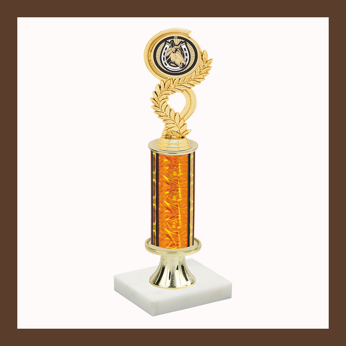 Equestrian Mylar Pedestal Trophy