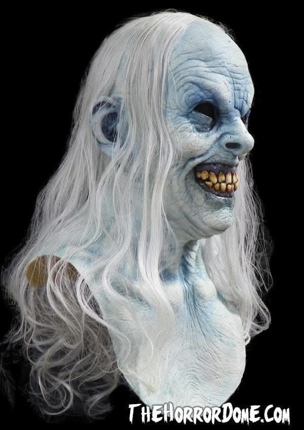 Halloween Mask: Terrifying Female Apparition - Cursed Soul Roaming the Halls