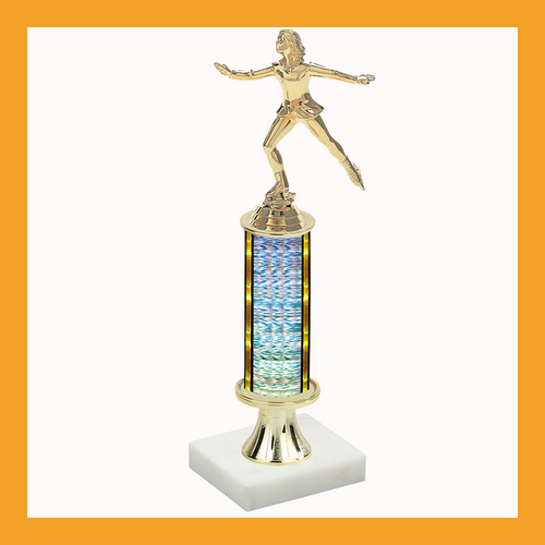 Figure Skating Pedestal Trophy