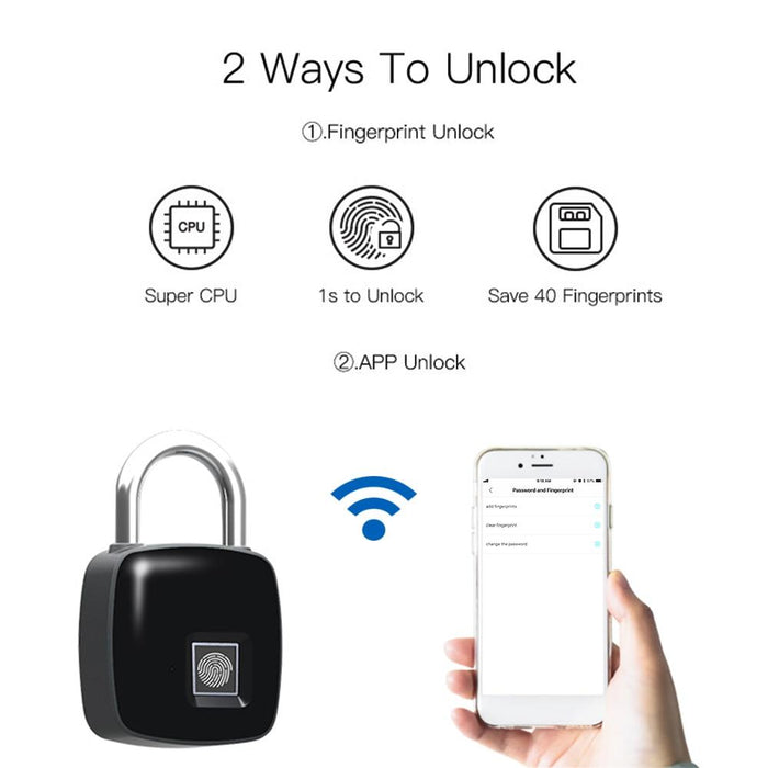 Fingerprint Lock-TopOnlineBargains.Com