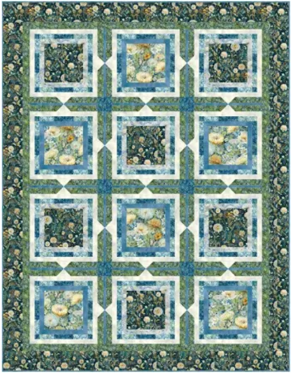 Floral Whisper Throw