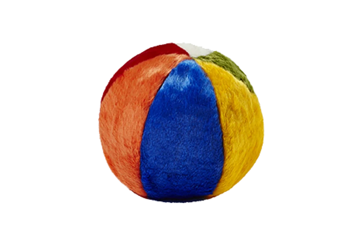 Fluff & Tuff Beach Ball Plush Dog Toy