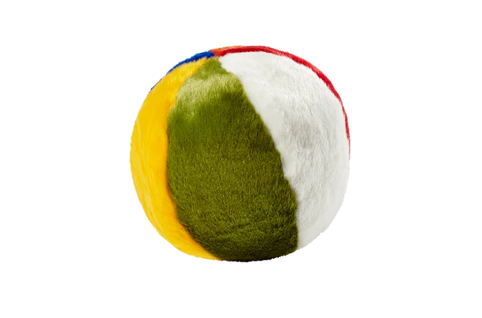 Fluff & Tuff Beach Ball Plush Dog Toy