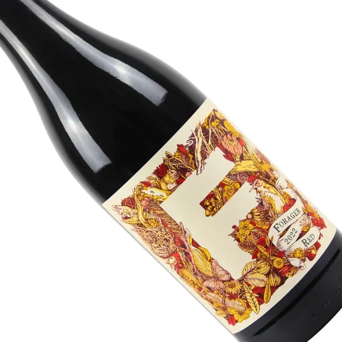 Forager Red 2022 Bottle Close Up