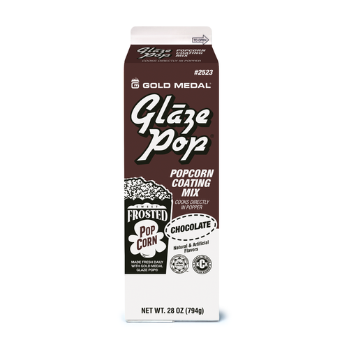 28-ounce carton of Chocolate Glaze Pop