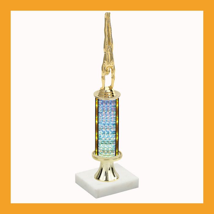 Gymnastics Pedestal Trophy