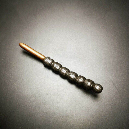 Handmad Charm Pendant,Tibetan Cordyceps Sinensis,Made of Cold Iron and Brass - Tibetan Buddhist art, view 6