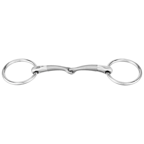 Herm. Sprenger SATINOX bradoon single jointed - Stainless steel 40263