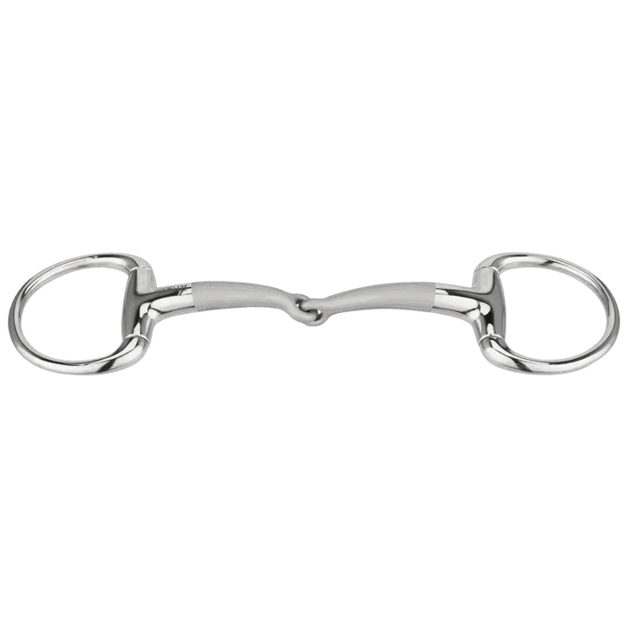 Herm. Sprenger SATINOX Eggbutt bradoon 14 mm single jointed - Stainless steel 40369