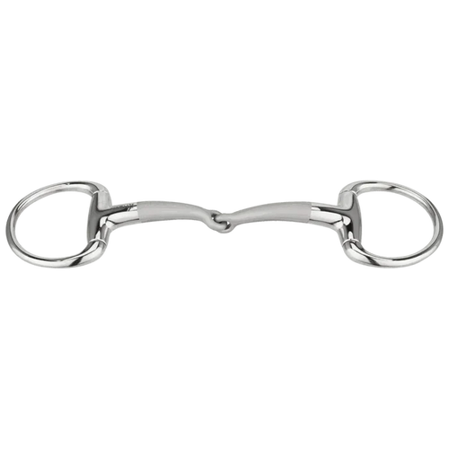 Herm. Sprenger SATINOX Eggbutt bradoon 14 mm single jointed - Stainless steel 40369
