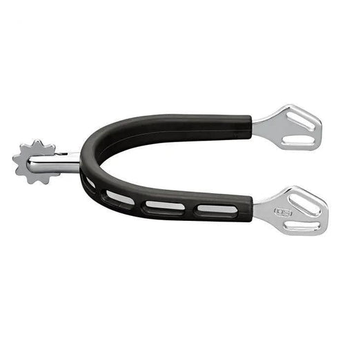 Herm. Sprenger ULTRA fit EXTRA GRIP spurs with Balkenhol fastening - Stainless steel, 30 mm rounded Herm. Sprenger