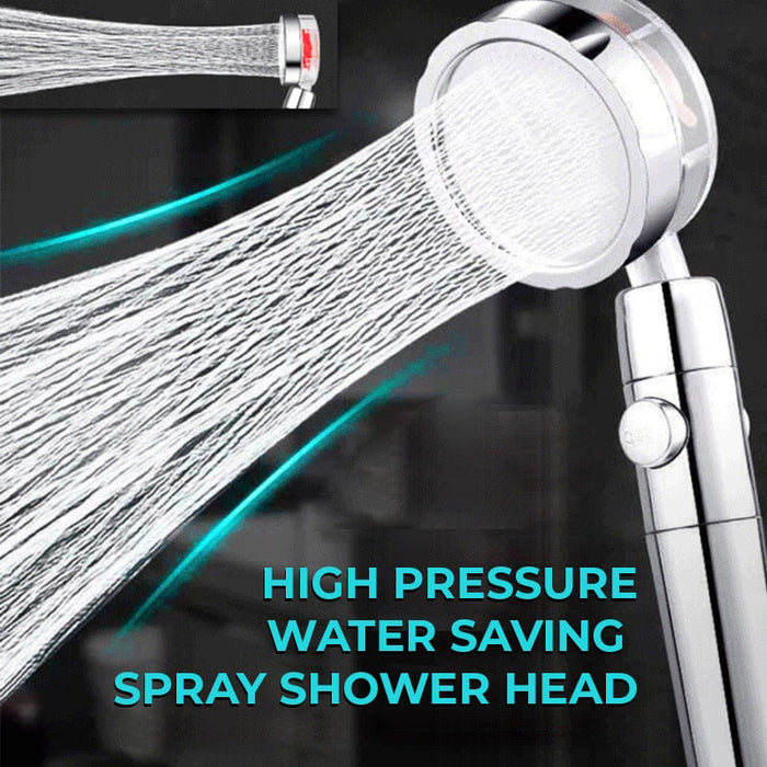 High Pressure Propeller-Driven Shower Head-TopOnlineBargains.Com
