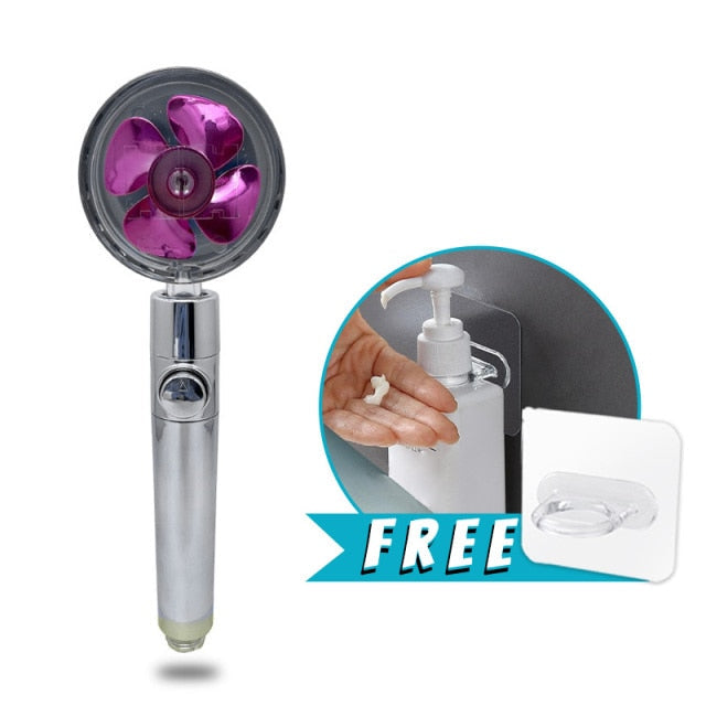 High Pressure Propeller-Driven Shower Head-TopOnlineBargains.Com