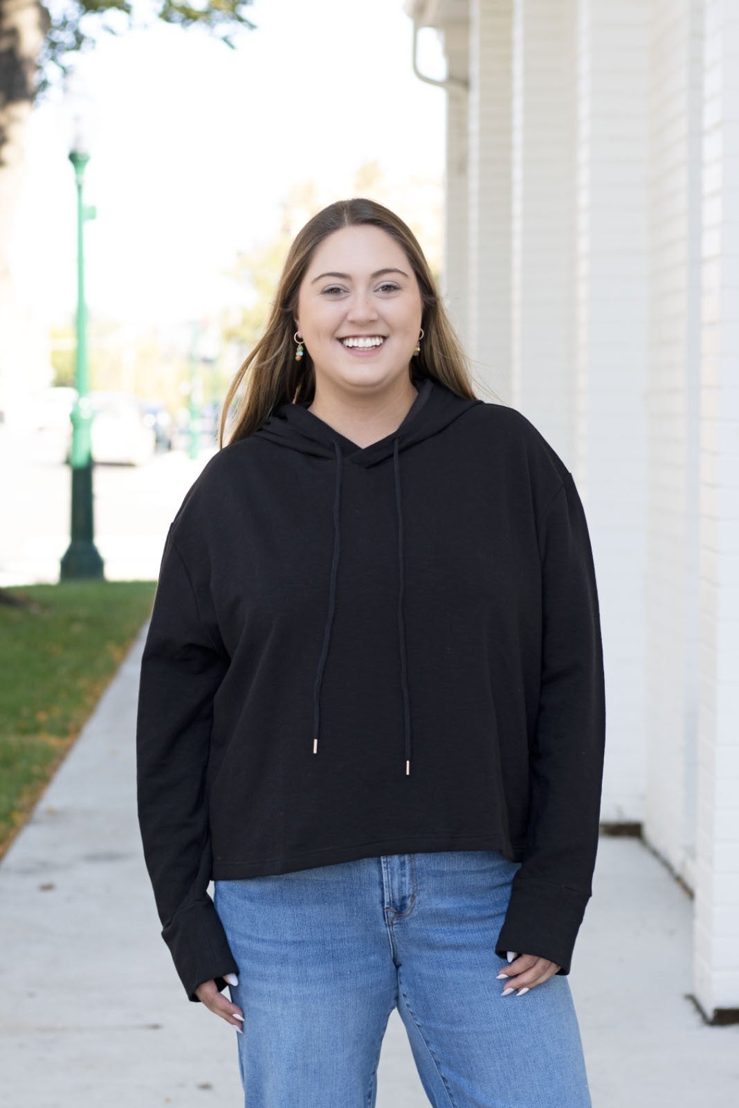 Keep It Short Women's Casual Cropped Hoodie