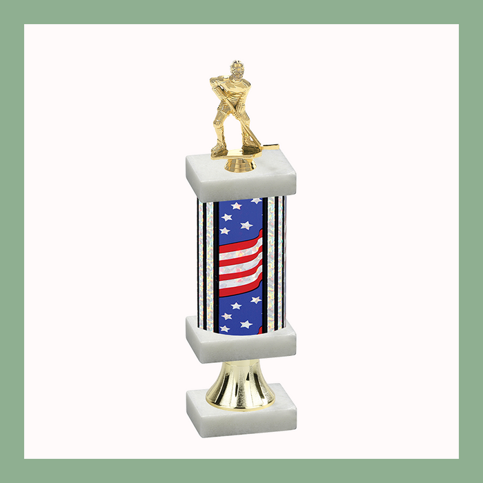 Hockey Column Pedestal Trophy