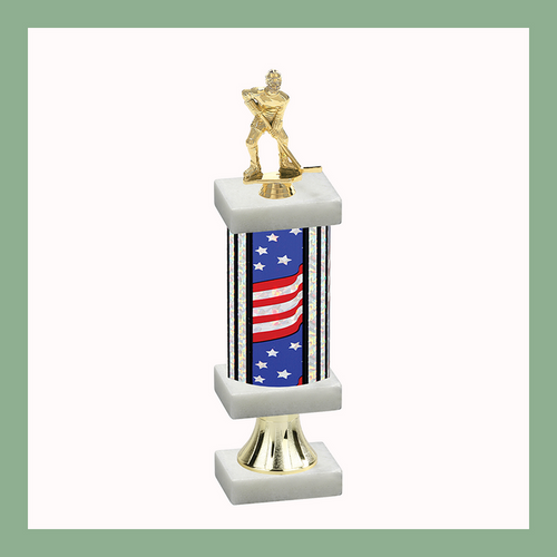 Hockey Column Pedestal Trophy
