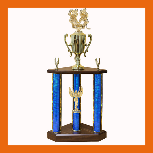 Hockey Three Poster Trophy