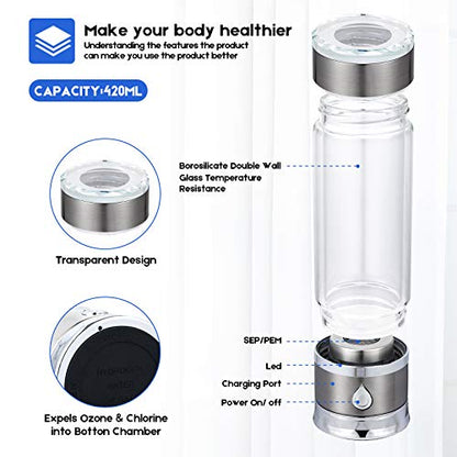 Hydrogen Enrichment Water Bottle-TopOnlineBargains.Com