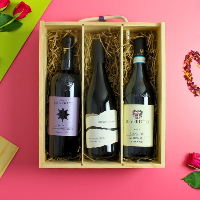 Italian Icons Trio Mixed Wine Gift